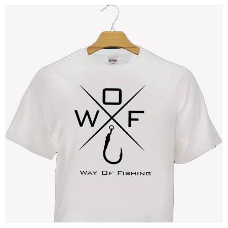 Tee Shirt Manches Courtes Homme W.O.F. Croix White - Blanc