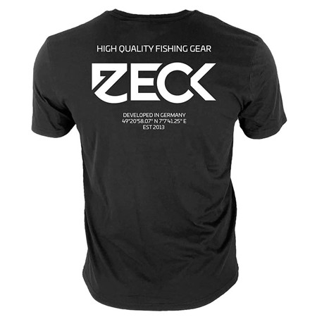 TEE SHIRT MANCHES COURTES HOMME ZECK - NOIR