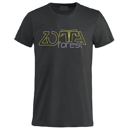 Tee Shirt Manches Courtes Homme Zotta Forest Active - Noir