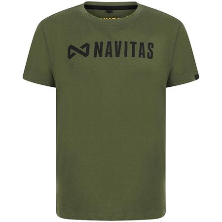 Tee Shirt Manches Courtes Junior Navitas Kids Core Tee - Vert