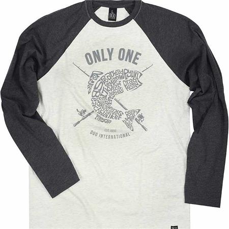 TEE SHIRT MANCHES LONGUES HOMME DUO TS ONLY ONE - NOIR/GRIS