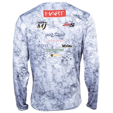 TEE SHIRT MANCHES LONGUES HOMME HART VOLCANO - GRIS