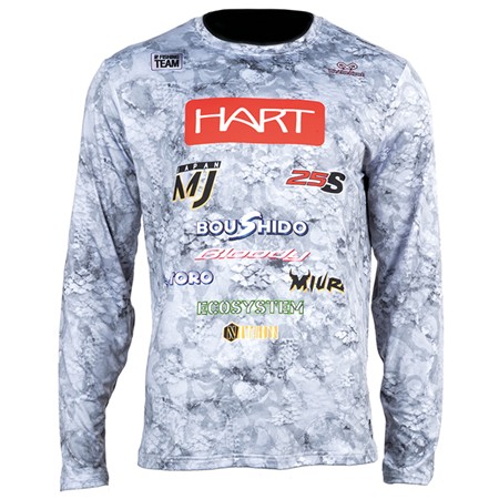 Tee Shirt Manches Longues Homme Hart Volcano - Gris