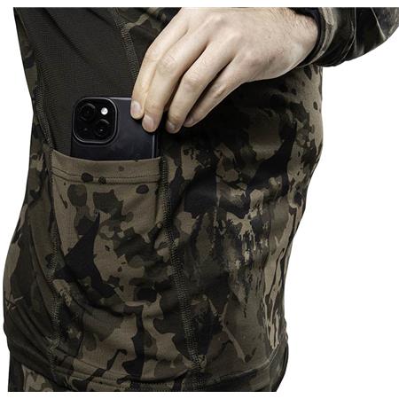 TEE SHIRT MANCHES LONGUES HOMME NASH ZT LITE LUXE LONG SLEEVE T SHIRT CAMO - CAMO