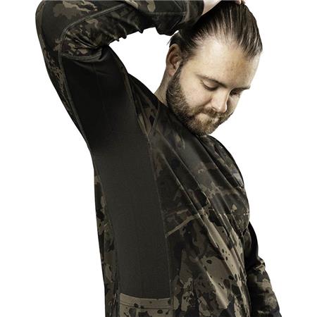 TEE SHIRT MANCHES LONGUES HOMME NASH ZT LITE LUXE LONG SLEEVE T SHIRT CAMO - CAMO