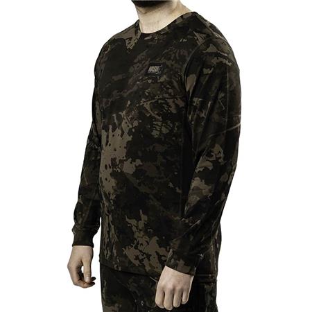 Tee Shirt Manches Longues Homme Nash Zt Lite Luxe Long Sleeve T Shirt Camo - Camo
