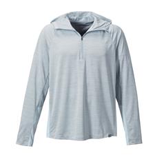 Chemise De Pêche Orvis Sun Defense Homme - Taille M - Manches Longues à Capuche - Bleu