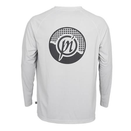 TEE SHIRT MANCHES LONGUES HOMME PRESTON INNOVATIONS PERFORMANCE SUN SHIRT UPF-40 - GRIS
