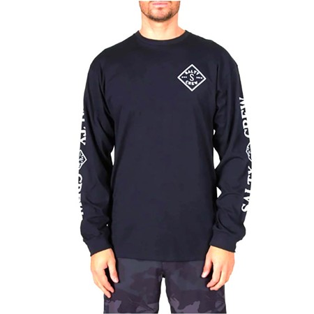 Tee Shirt Manches Longues Homme Salty Crew Tippet Premium L/S Tee - Black