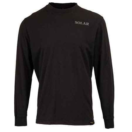 Tee Shirt Manches Longues Homme Solar Casuals Ls T-Shirt - Noir