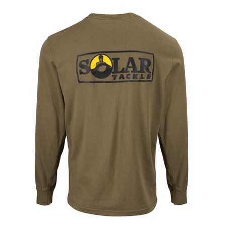 TEE SHIRT MANCHES LONGUES HOMME SOLAR CASUALS LS T-SHIRT - OLIVE