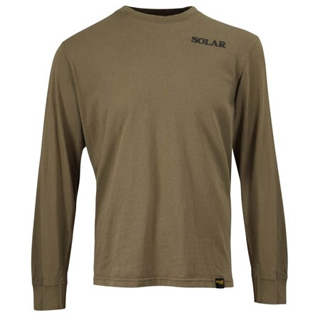 Tee Shirt Manches Longues Homme Solar Casuals Ls T-Shirt - Olive