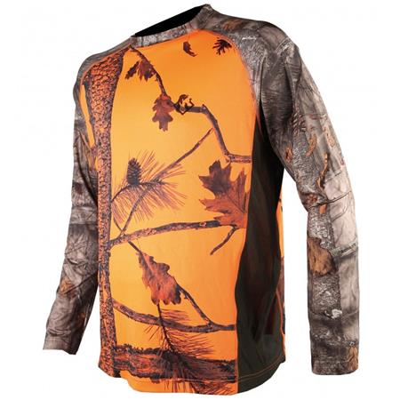 Tee Shirt Manches Longues Homme Somlys 055 - Camo Orange