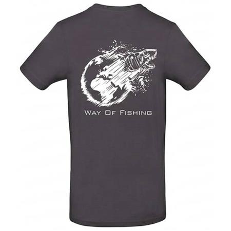 Tee Shirt Manches Longues Homme W.O.F. Terre - Anthracite