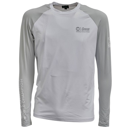 Tee Shirt Manches Longues Sensas Uv Shirt Protec Sun - Gris