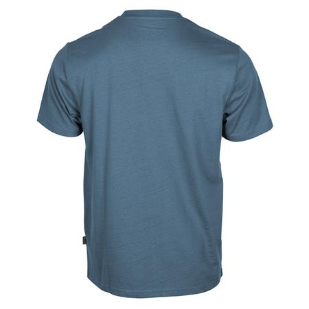 TEE-SHIRT MANICHE CORTE UOMO - BLU PINEWOOD OUTDOOR LIFE - BLEU