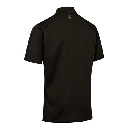TEE SHIRT MANICHE CORTE UOMO DEERHUNTER CLIMATE DEMI-ZIPPÉ AVEC 37.5 TECHNOLOGY - FOREST GREEN