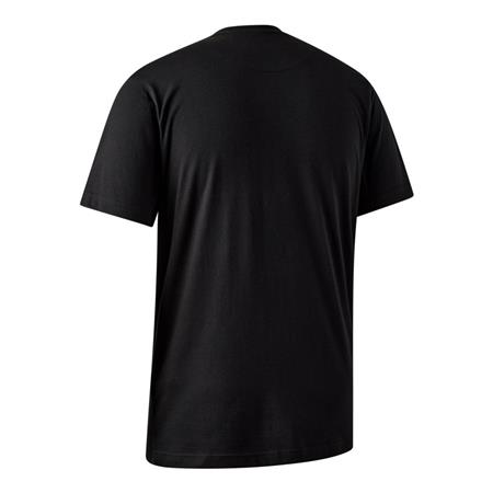 TEE SHIRT MANICHE CORTE UOMO DEERHUNTER JUBILÉE - NOIR