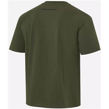 TEE SHIRT MANICHE CORTE UOMO FINNTRAIL BIG FISH KHAKI 6711 - KAKI