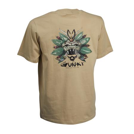 TEE SHIRT MANICHE CORTE UOMO GUNKI CHIEF SAND - SABLE