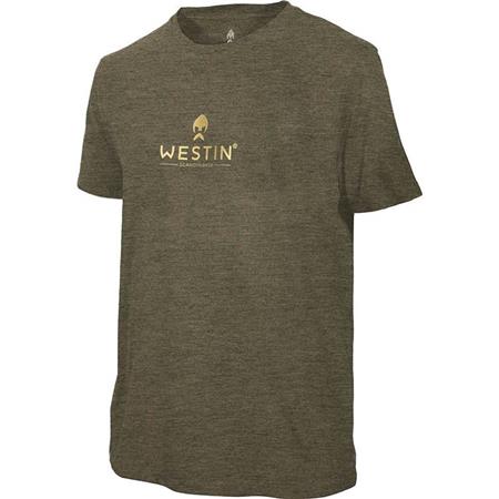 Tee Shirt Maniche Corte Uomo Westin Style T-Shirt - Kaki