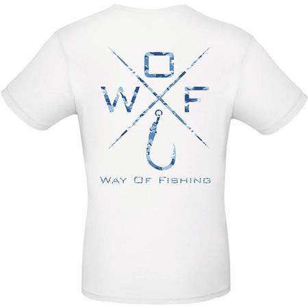 TEE SHIRT MANICHE CORTE UOMO W.O.F. CROIX 2023 - BIANCO