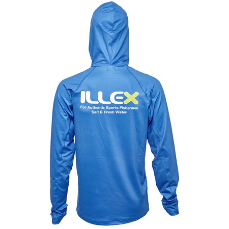 TEE SHIRT MANICHE LUNGHE UOMO ILLEX UV50 - BLEU ROYAL