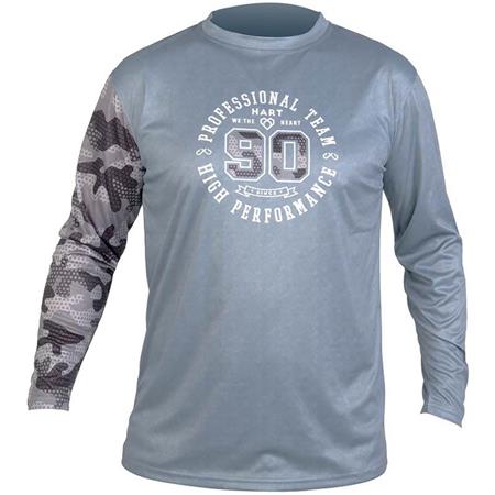 Tee Shirt Met Lange Mouwen Voor Heren Hart Vintage Tl - Camo/Lichtblauw