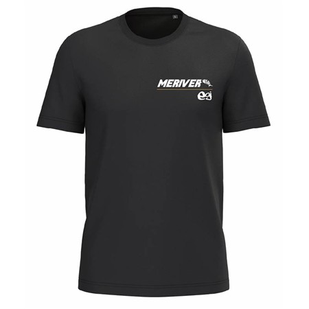 TEE-SHIRT MIT KURZEN ÄRMELN HERREN MERIVER EGI KAMELEON - SCHWARZ