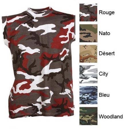 Tee Shirt Parks West Camo