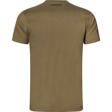 TEE SHIRT UOMO - BRONZO HARKILA LOGO BAND - BRONZE