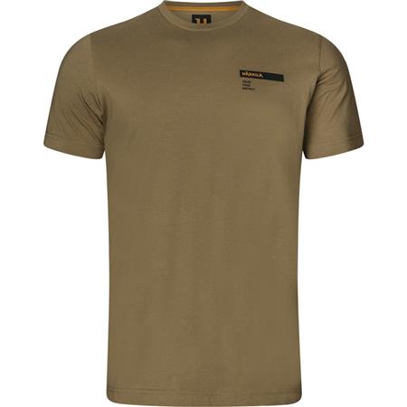 Tee Shirt Uomo - Bronzo Harkila Logo Band - Bronze