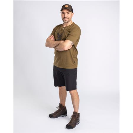 TEE SHIRT UOMO - OLIVA PINEWOOD MOOSE W - OLIVE