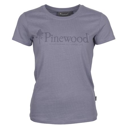 Tee Shirt Vrouw Pinewood Outdoor Life W - Lilas