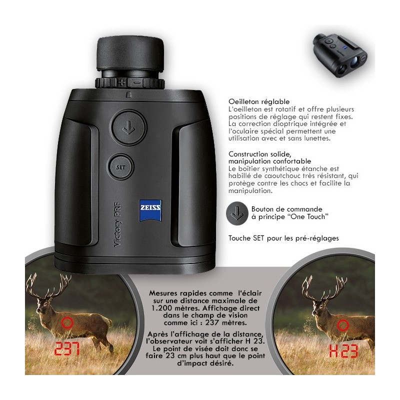 Telemetre laser 8x26 zeiss victory rangefinder