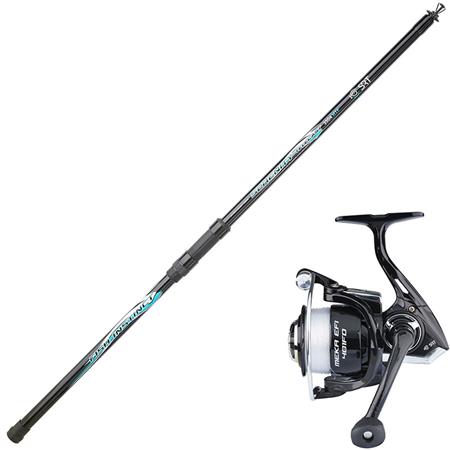 Telescopic Rod Set Srt Fish Instinct Serenity Telecast + Meka Efi Fd
