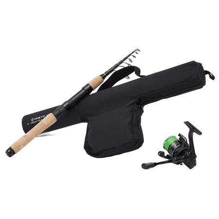 TELESCOPIC SPINNING SET KINETIC BEASTER CT