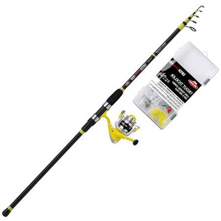 TELESCOPISCHE SET BERKLEY CATCH MORE FISH TROUT TELE COMBO