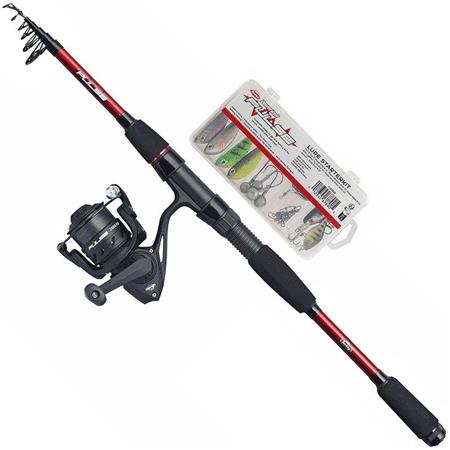 Telescopische Spinningset Berkley Pulse Combo Box