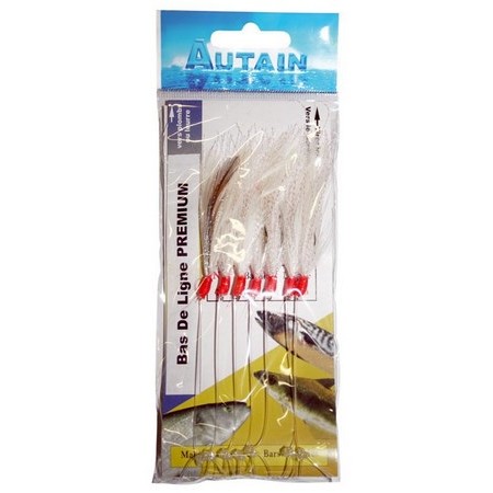 Terminal Tackle Autain 7 Hamecons Blanc