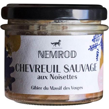 Terrine Nemrod Chevreuil Sauvage Aux Noisettes