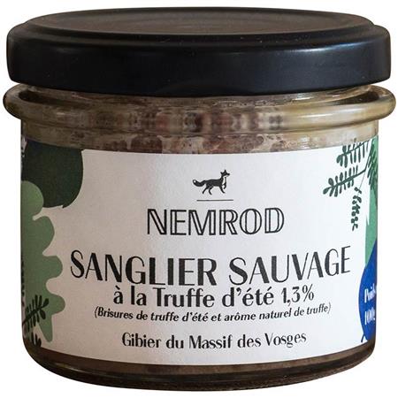 Terrine Nemrod Sanglier Sauvage A La Truffe D'ete 1,3%