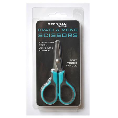 Tesouras Drennan Braid & Mono Scissors Aqua