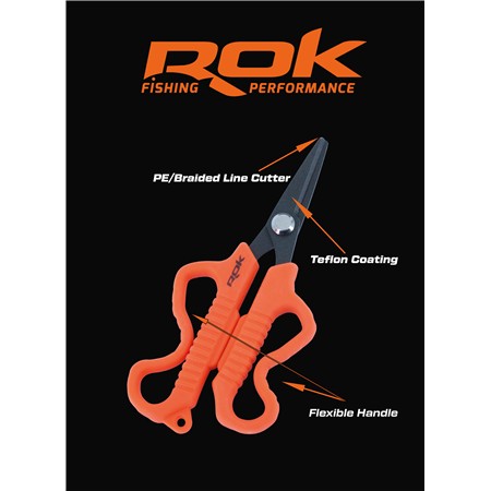 TESOURAS ROK FISHING SOFT SCISSORS