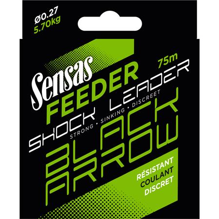Testa Di Linea Sensas Feeder Shock Leader - 75M