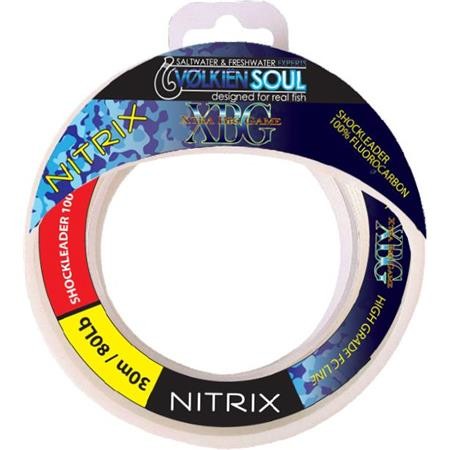 Testa Di Linea Volkien Nitrix Shockleader Fluorocarbon - 30M