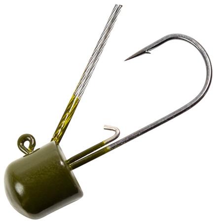 Testa Piombata Lunker Hunt Weedless Mushroon Head - Pacchetto Di 4
