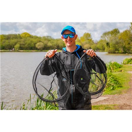 TÊTE D'ÉPUISETTE PRESTON INNOVATIONS CARBON F1 LATEX LANDING NET