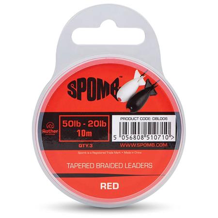 Tête De Ligne Conique Spomb Tapered Braided Leaders - 10M