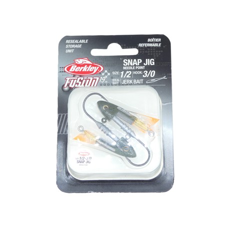 Tete Plombee Berkley Fusion 19 Snap Jigs - Green Pumkin Orange - 14G - N°3/0
